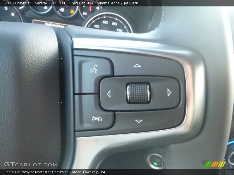 Summit White / Jet Black 2020 Chevrolet Silverado 2500HD LT Crew Cab 4x4