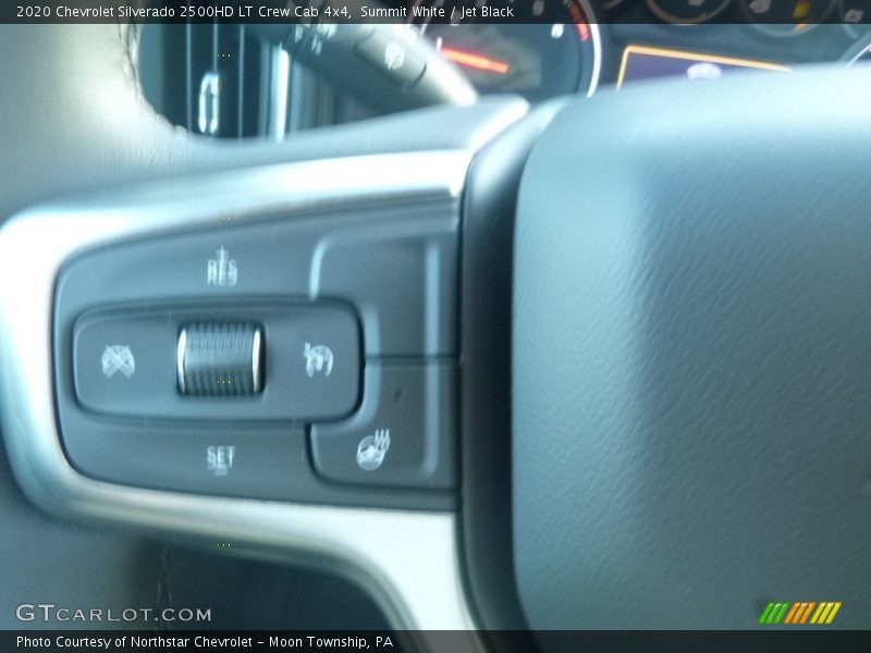 Summit White / Jet Black 2020 Chevrolet Silverado 2500HD LT Crew Cab 4x4