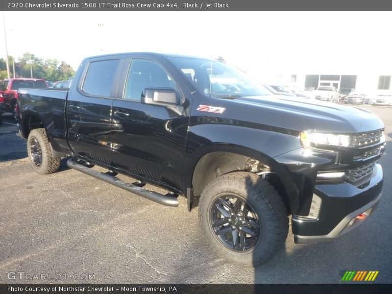 Black / Jet Black 2020 Chevrolet Silverado 1500 LT Trail Boss Crew Cab 4x4