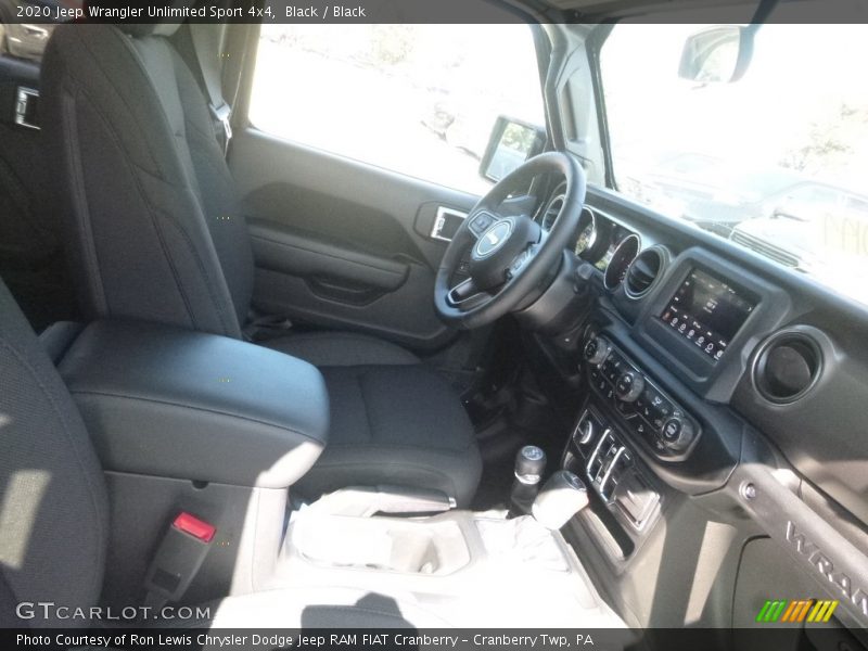 Black / Black 2020 Jeep Wrangler Unlimited Sport 4x4