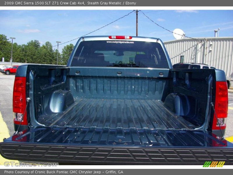 Stealth Gray Metallic / Ebony 2009 GMC Sierra 1500 SLT Z71 Crew Cab 4x4