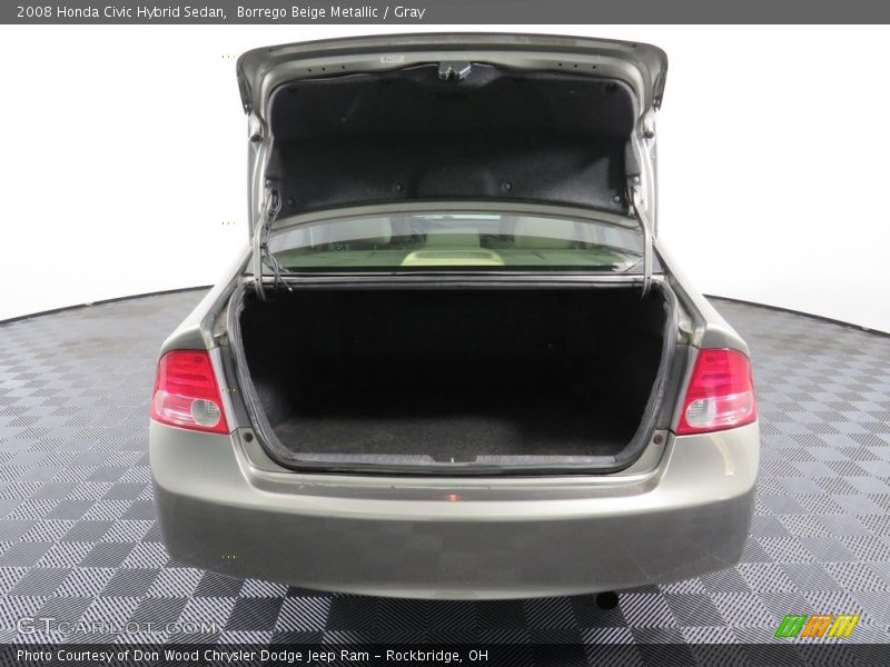 Borrego Beige Metallic / Gray 2008 Honda Civic Hybrid Sedan