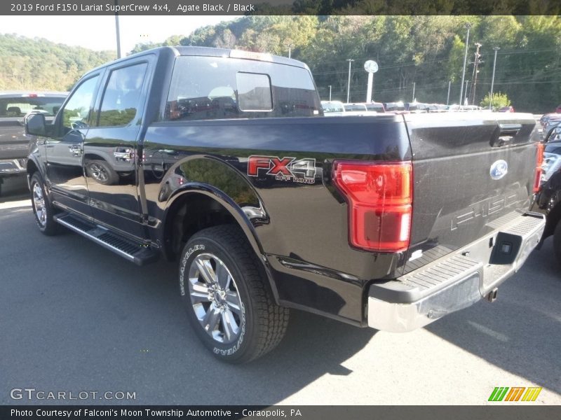 Agate Black / Black 2019 Ford F150 Lariat SuperCrew 4x4