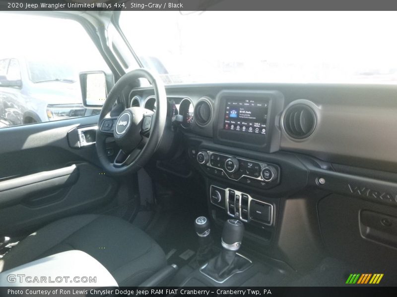 Sting-Gray / Black 2020 Jeep Wrangler Unlimited Willys 4x4
