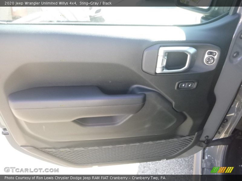 Sting-Gray / Black 2020 Jeep Wrangler Unlimited Willys 4x4