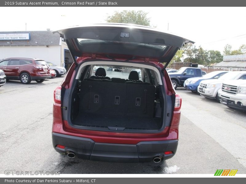 Crimson Red Pearl / Slate Black 2019 Subaru Ascent Premium