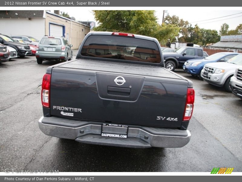 Super Black / Steel 2012 Nissan Frontier SV Crew Cab 4x4