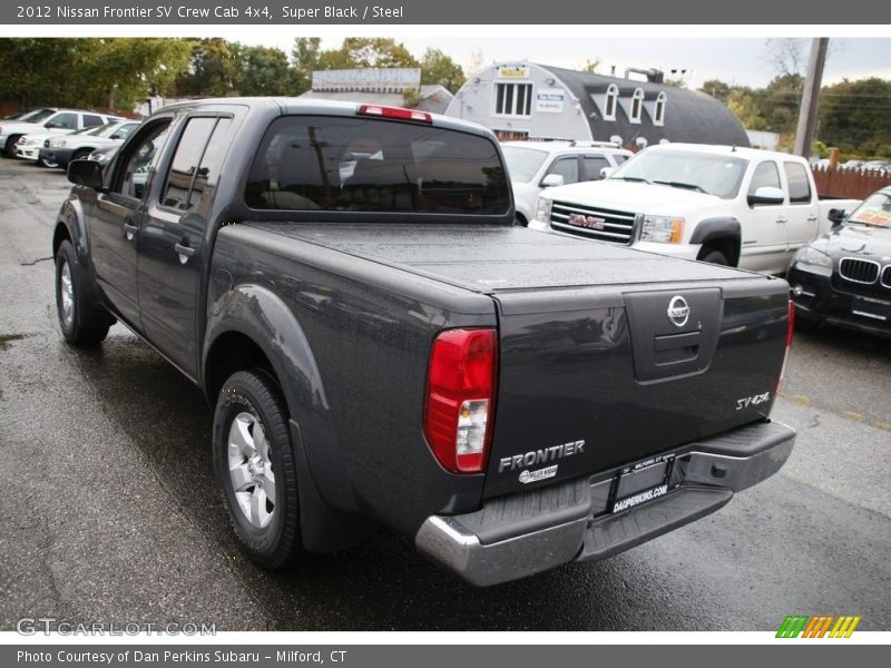 Super Black / Steel 2012 Nissan Frontier SV Crew Cab 4x4