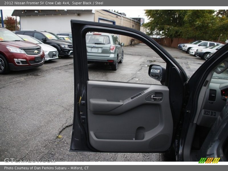 Super Black / Steel 2012 Nissan Frontier SV Crew Cab 4x4