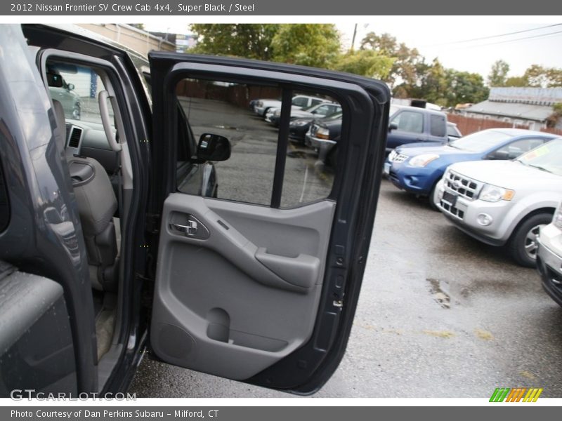 Super Black / Steel 2012 Nissan Frontier SV Crew Cab 4x4