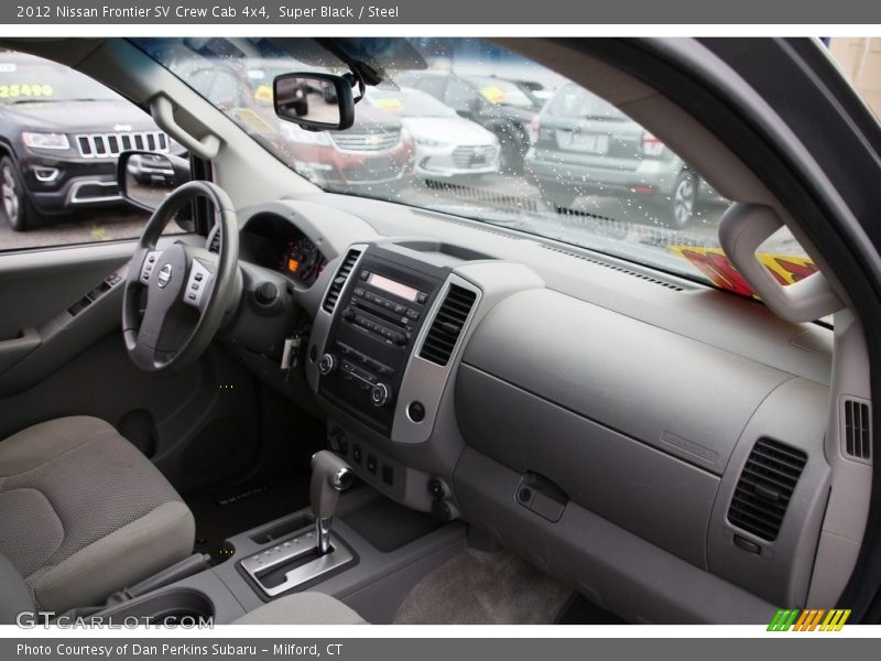 Super Black / Steel 2012 Nissan Frontier SV Crew Cab 4x4