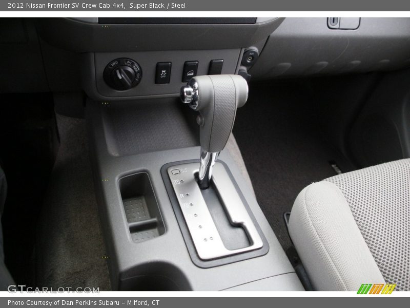 Super Black / Steel 2012 Nissan Frontier SV Crew Cab 4x4