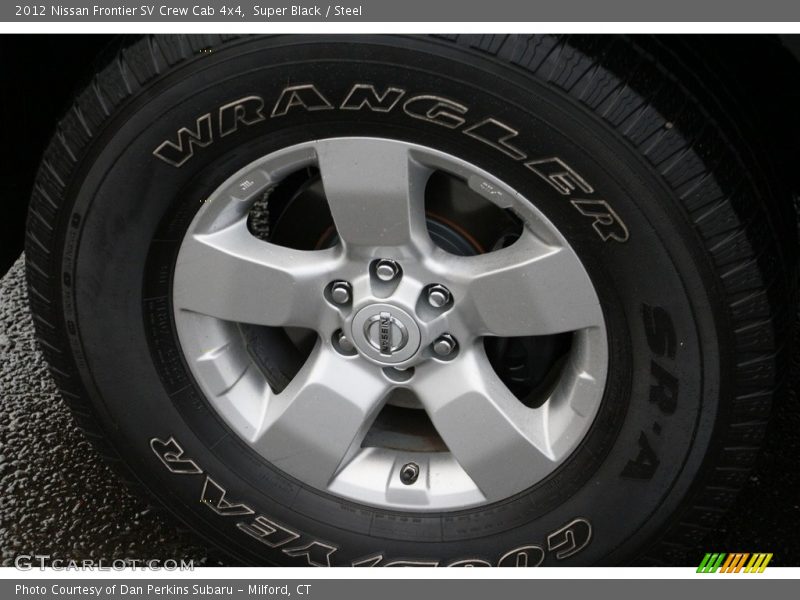 Super Black / Steel 2012 Nissan Frontier SV Crew Cab 4x4