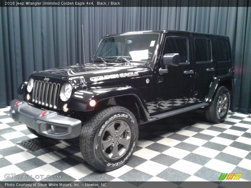 Black / Black 2018 Jeep Wrangler Unlimited Golden Eagle 4x4