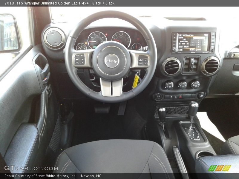 Black / Black 2018 Jeep Wrangler Unlimited Golden Eagle 4x4