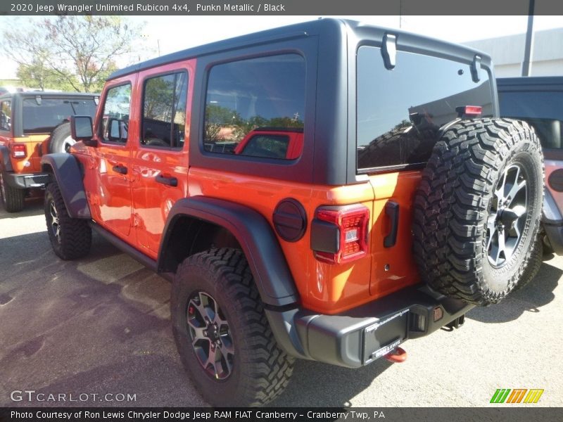 Punkn Metallic / Black 2020 Jeep Wrangler Unlimited Rubicon 4x4