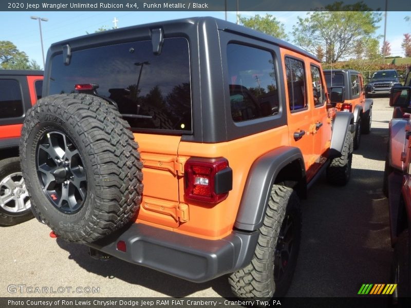 Punkn Metallic / Black 2020 Jeep Wrangler Unlimited Rubicon 4x4