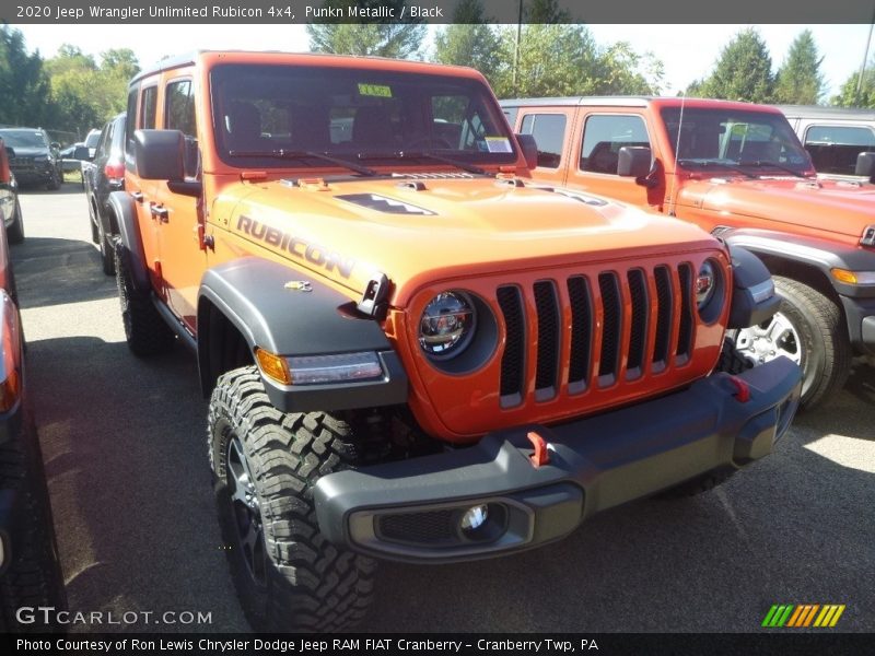Punkn Metallic / Black 2020 Jeep Wrangler Unlimited Rubicon 4x4