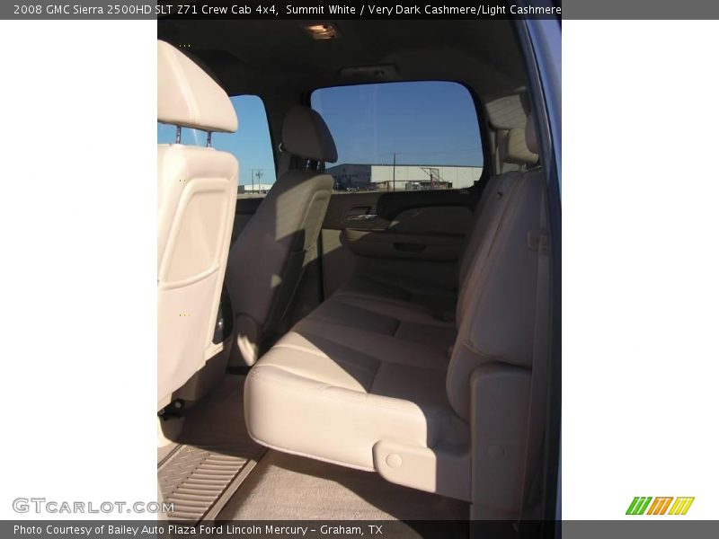 Summit White / Very Dark Cashmere/Light Cashmere 2008 GMC Sierra 2500HD SLT Z71 Crew Cab 4x4