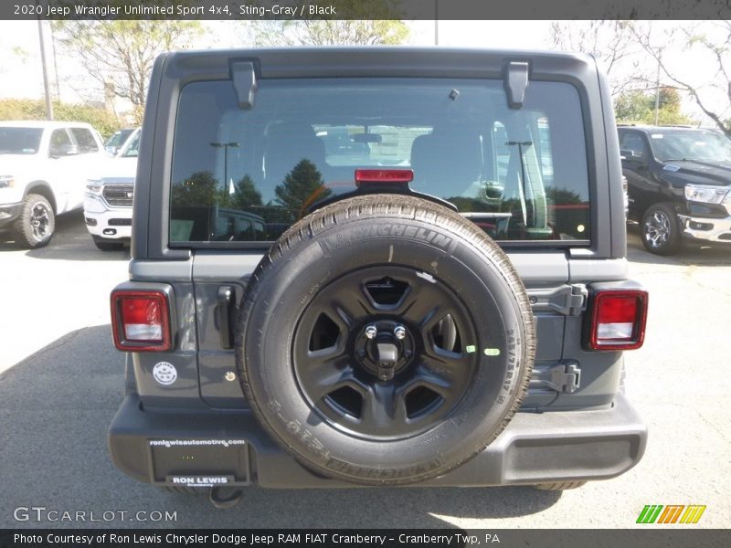 Sting-Gray / Black 2020 Jeep Wrangler Unlimited Sport 4x4