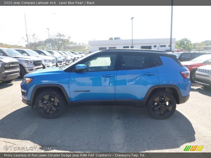 Laser Blue Pearl / Black 2020 Jeep Compass Latitude 4x4