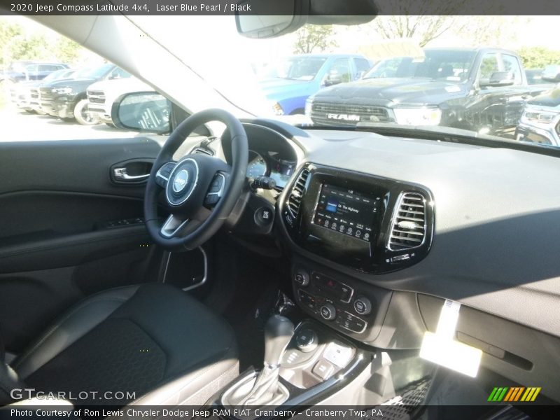 Laser Blue Pearl / Black 2020 Jeep Compass Latitude 4x4