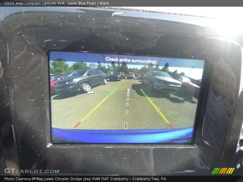 Laser Blue Pearl / Black 2020 Jeep Compass Latitude 4x4