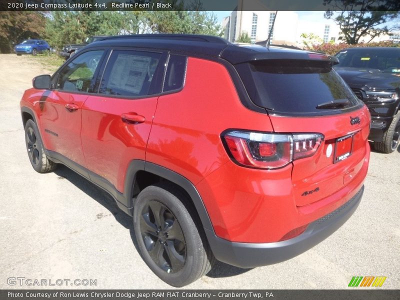 Redline Pearl / Black 2020 Jeep Compass Latitude 4x4