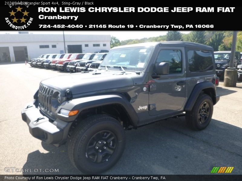 Sting-Gray / Black 2020 Jeep Wrangler Sport 4x4