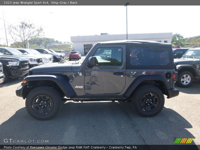 Sting-Gray / Black 2020 Jeep Wrangler Sport 4x4