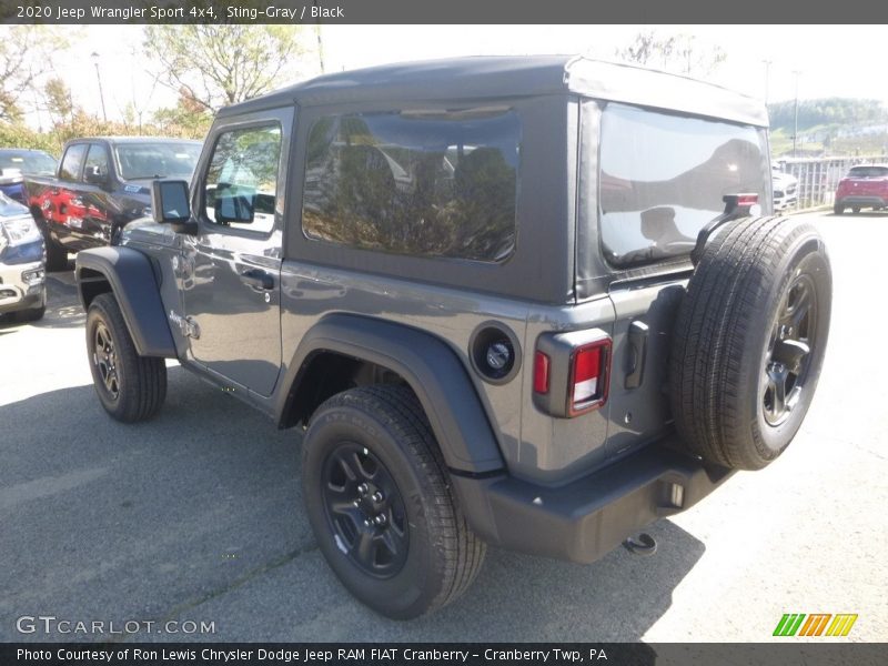 Sting-Gray / Black 2020 Jeep Wrangler Sport 4x4