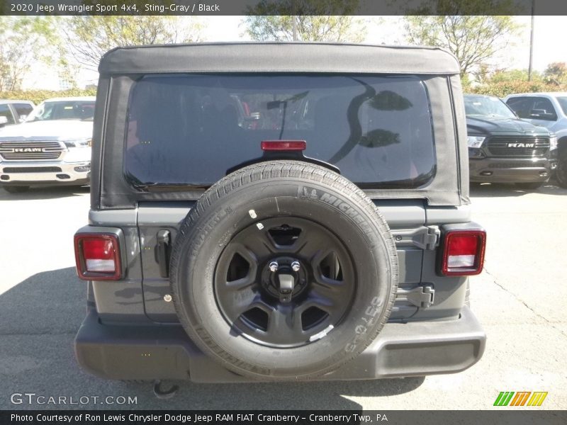 Sting-Gray / Black 2020 Jeep Wrangler Sport 4x4
