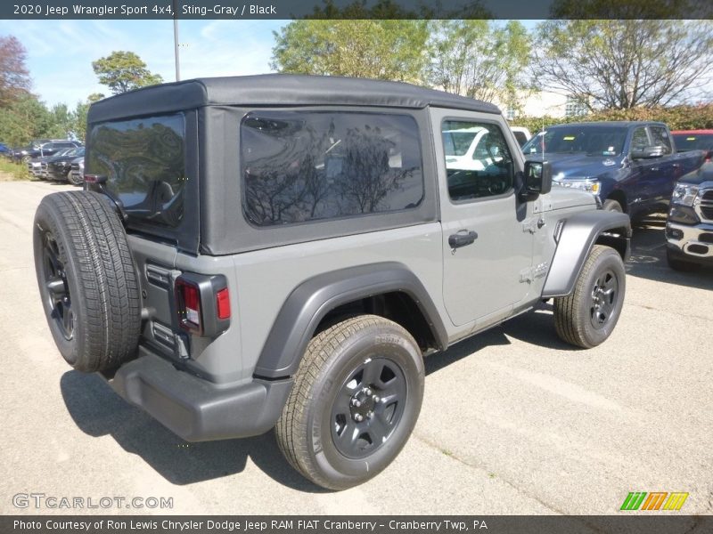 Sting-Gray / Black 2020 Jeep Wrangler Sport 4x4