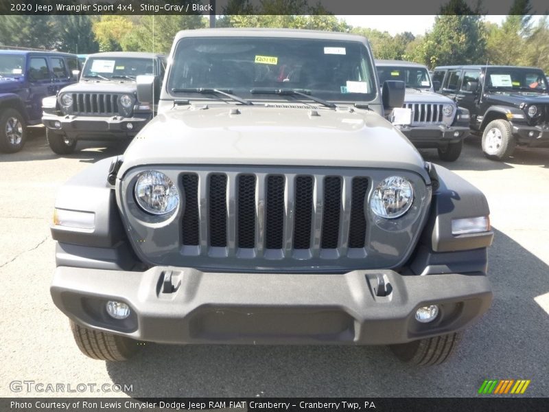Sting-Gray / Black 2020 Jeep Wrangler Sport 4x4