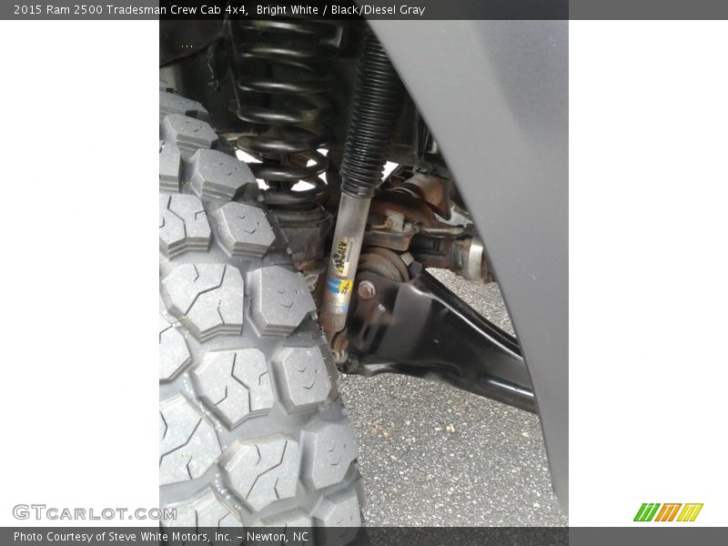 Bright White / Black/Diesel Gray 2015 Ram 2500 Tradesman Crew Cab 4x4