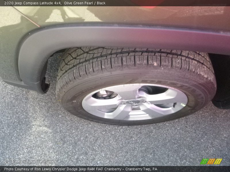Olive Green Pearl / Black 2020 Jeep Compass Latitude 4x4