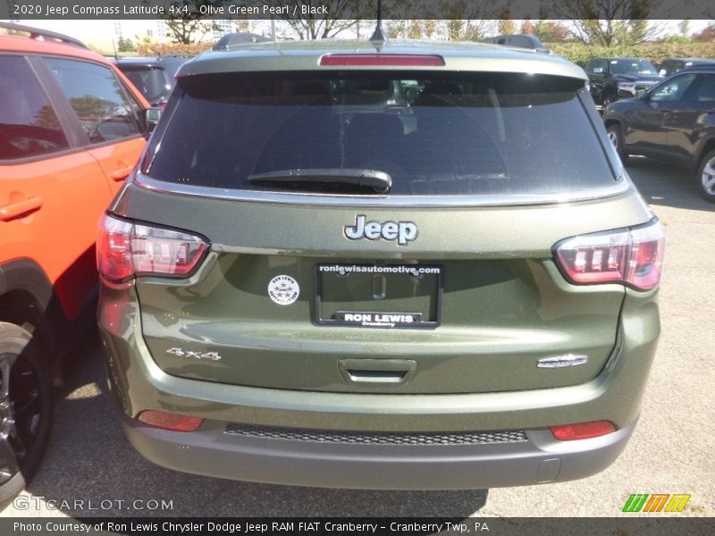 Olive Green Pearl / Black 2020 Jeep Compass Latitude 4x4