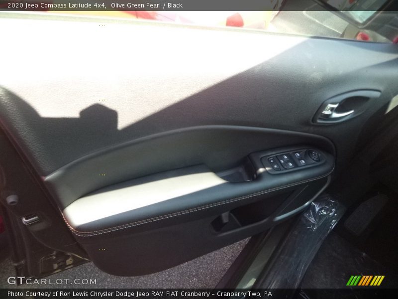Olive Green Pearl / Black 2020 Jeep Compass Latitude 4x4