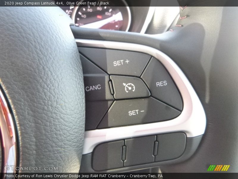 Olive Green Pearl / Black 2020 Jeep Compass Latitude 4x4