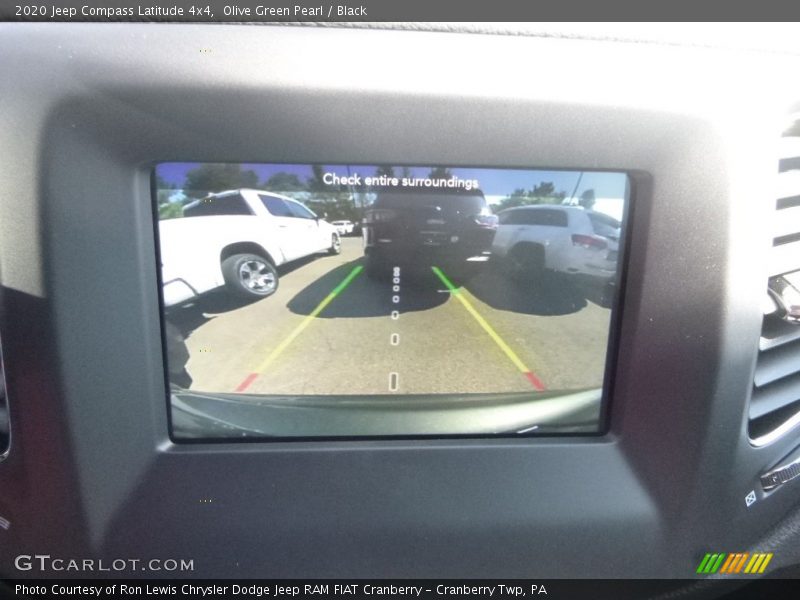 Olive Green Pearl / Black 2020 Jeep Compass Latitude 4x4