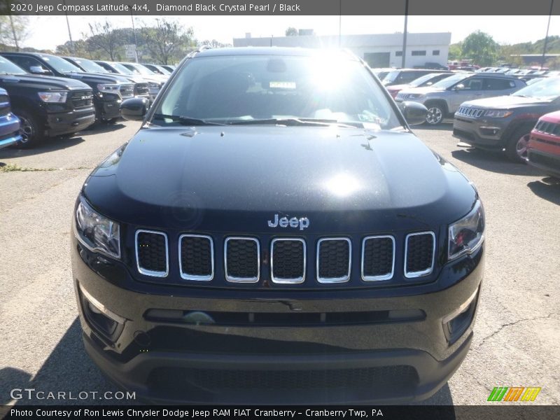 Diamond Black Crystal Pearl / Black 2020 Jeep Compass Latitude 4x4