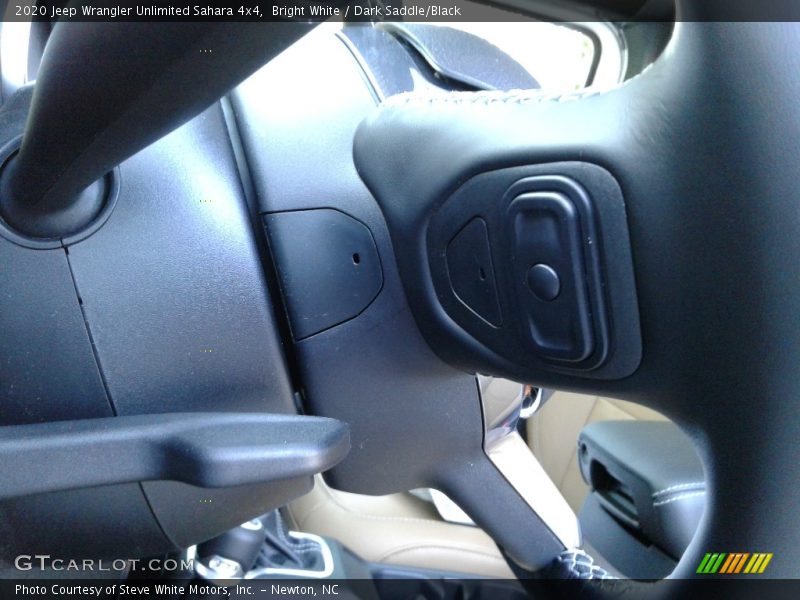 Bright White / Dark Saddle/Black 2020 Jeep Wrangler Unlimited Sahara 4x4