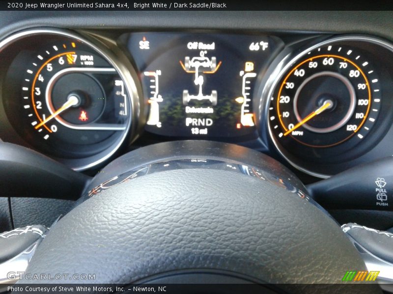Bright White / Dark Saddle/Black 2020 Jeep Wrangler Unlimited Sahara 4x4