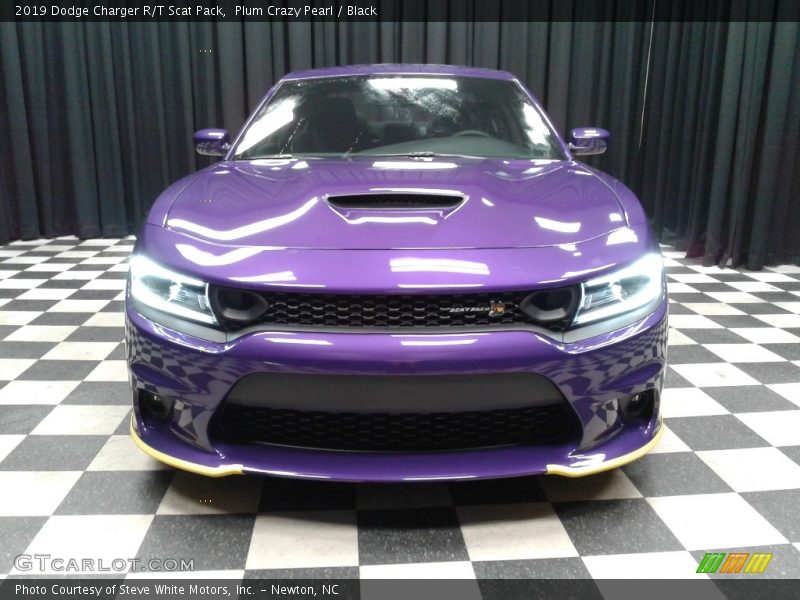 Plum Crazy Pearl / Black 2019 Dodge Charger R/T Scat Pack