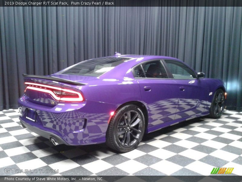 Plum Crazy Pearl / Black 2019 Dodge Charger R/T Scat Pack