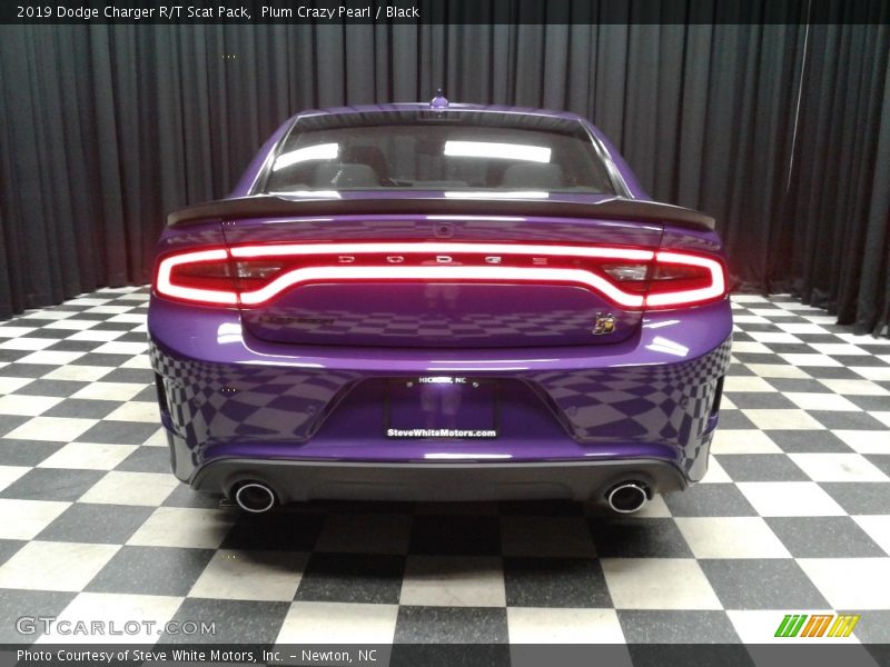 Plum Crazy Pearl / Black 2019 Dodge Charger R/T Scat Pack