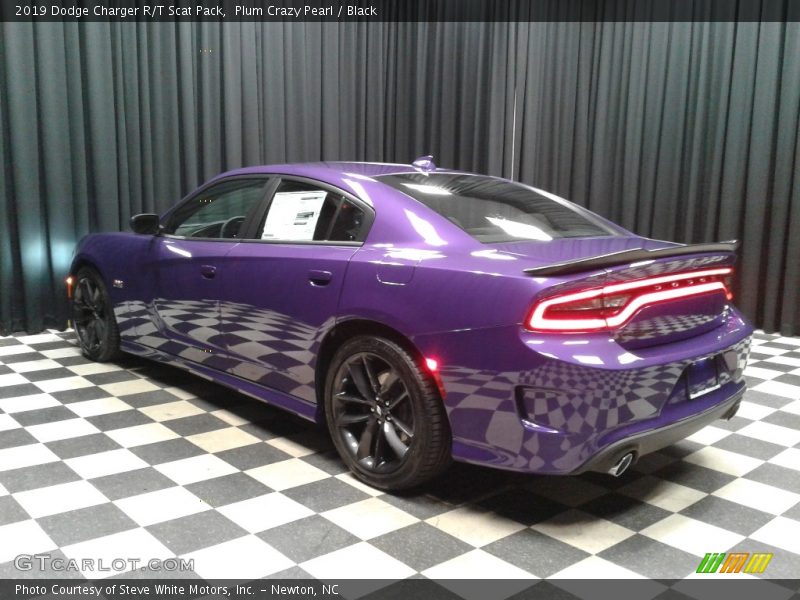 Plum Crazy Pearl / Black 2019 Dodge Charger R/T Scat Pack