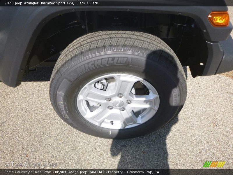 Black / Black 2020 Jeep Wrangler Unlimited Sport 4x4
