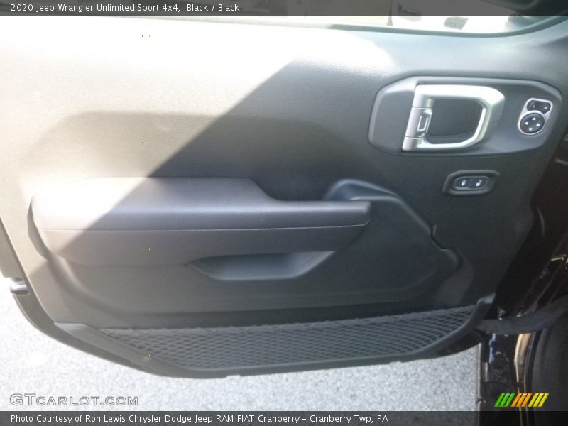 Black / Black 2020 Jeep Wrangler Unlimited Sport 4x4