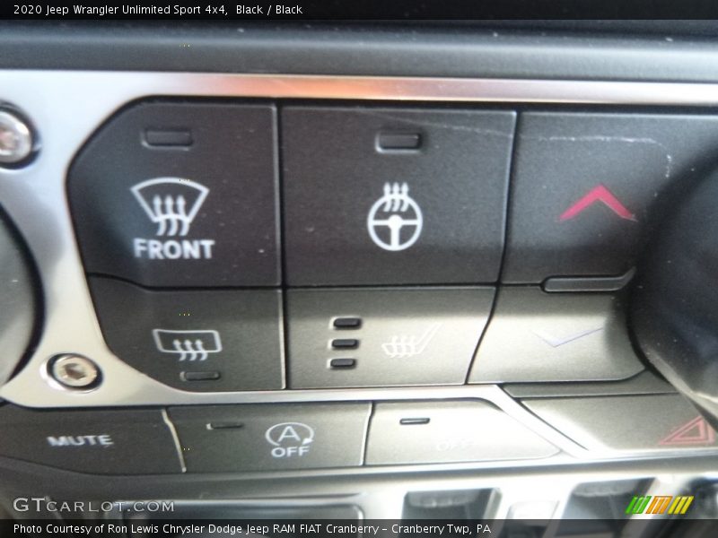 Black / Black 2020 Jeep Wrangler Unlimited Sport 4x4